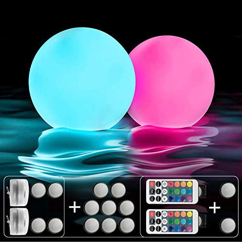 IOKUKI Pool Toys 16'' Inflatable Ball Light Up Beach Ball with RC 4PCS 13 Colors/4 models/10 Grade Brightness Glow in The Dark Ball Beach Toys for Pool Decorations Party Indoor & Outdoor Games IOKUKI Pool Toys 16'' Inflatable Ball Light Up Beach Ball with RC 4PCS 13 Colors/4 models/10 Grade Brightness Glow in The Dark Ball Beach Toys for Pool Decorations Party Indoor & Outdoor Games